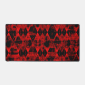 Merveille erratique rouge et noir diamant (Recto)