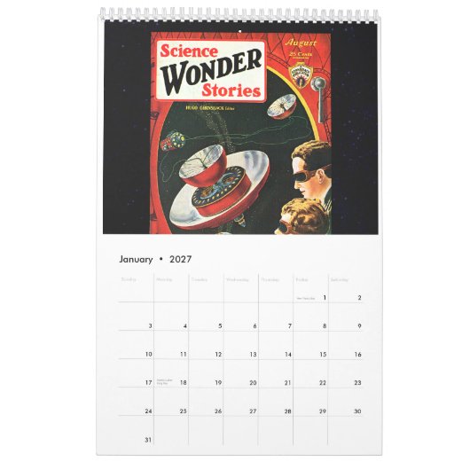 Merveille extraordinaire ! Calendrier 2011 (Jan 2027)