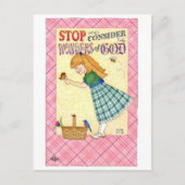 Merveilles de Dieu Carte Postale Inspirante (Devant)