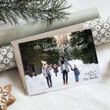 Merveilles de sa carte de Noël d'amour