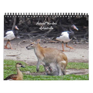 Merveilles naturelles de calendrier de l'Australie
