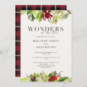 Merveilles son invitation de fête de l'amour (Devant / Derrière)