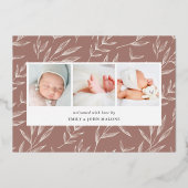 Merveilles | Vacances Faire-part de naissance phot (Verso)