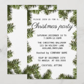 Merveilleuse invitation de Noël (Devant / Derrière)