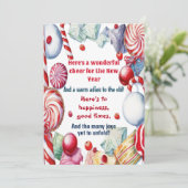 Merveilleuse Soirée pour la carte de bonbons pour (Debout devant)