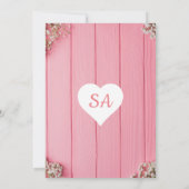 Merveilleusement Un, Première Invitation Anniversa (Dos)