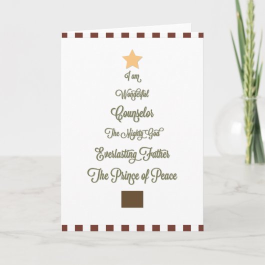 Merveilleux, carte de Noël de conseiller (Devant)