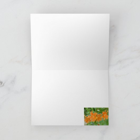 Merveilleux Carte pour notes Mimulus (Intérieur)