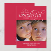 Merveilleux Cartes photos de vacances (Devant / Derrière)