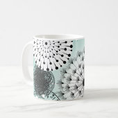 Merveilleux Dandelions Mug Bleu (Devant gauche)