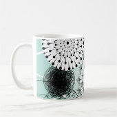 Merveilleux Dandelions Mug Bleu (Gauche)