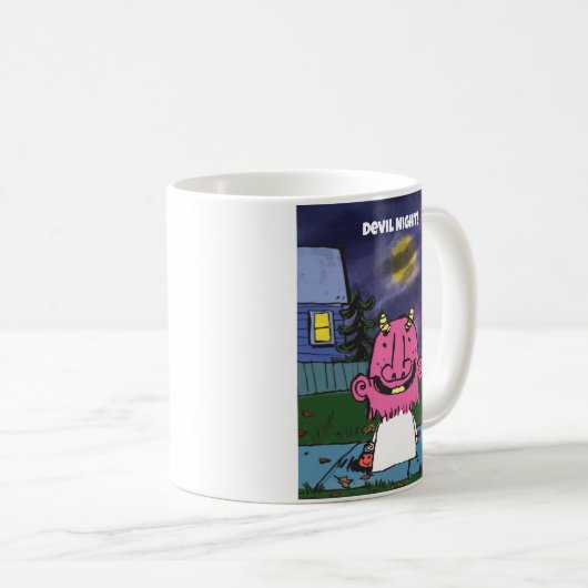 Merveilleux Diable Halloween Trick-or-Treat Mug (Devant droit)
