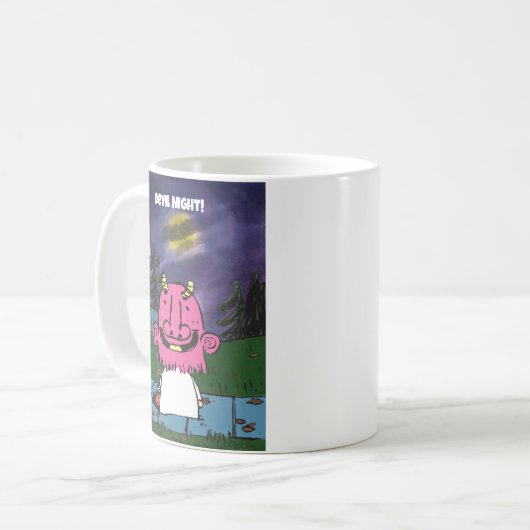 Merveilleux Diable Halloween Trick-or-Treat Mug (Devant gauche)