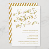 MERVEILLEUX| INVITATIONS DE FÊTE (Devant / Derrière)