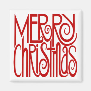 Merveilleux Magnet rouge de Noël
