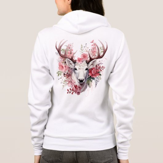 🦌 merveilleux Sweat - shirts à capuche de cerfs ! (Dos)