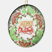 Mery Noël ornement (Gauche)