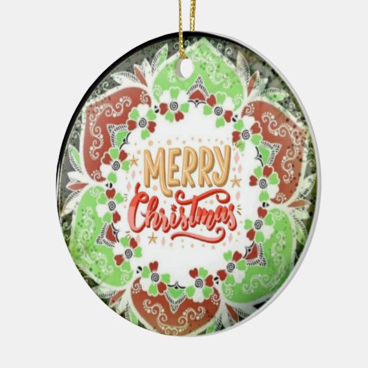 Mery Noël ornement (Gauche)