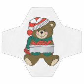 "MERY NOËL" TEDDDY BEAR (Plat)