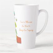 'Meryl' - Tune En Yoga Latte Mug (Droite)