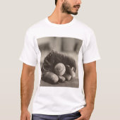 MES01BWD1 Ball in Mitt.tif T-shirt (Voorkant)