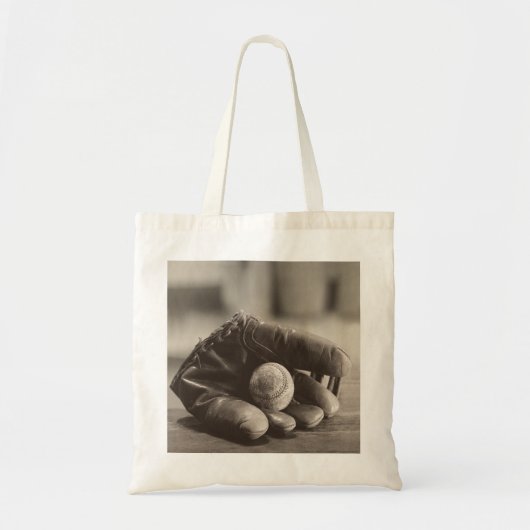 MES01BWD1 Ball in Mitt.tif Tote Bag (Voorkant)
