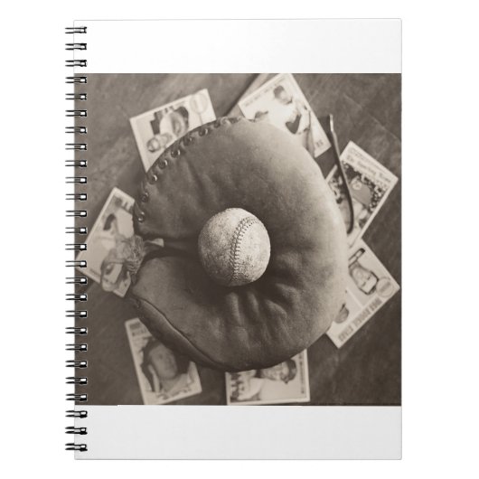 MES01BWD3 Baseball Cards.tif Notitieboek (Voorkant)