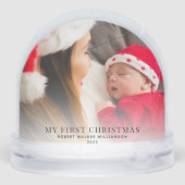 Mes 1ères Photos de Noël Personnalisées (Arrière)