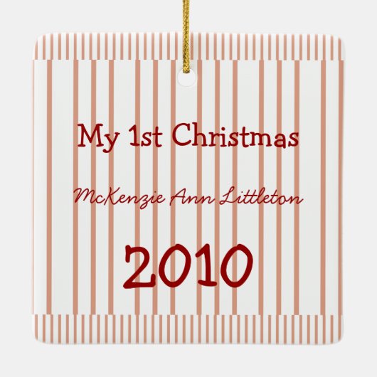 Mes 1ers ornements de Noël (Dos)