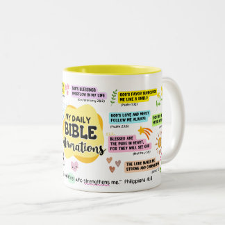 Mes Affirmations Bibliques quotidiennes Mug