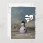 Mes amis sont Flakes Carte postale (Devant / Derrière)