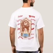 Mes amis sont mieux chrétiens T-shirt Homme (Dos)