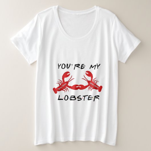 Mes amis, vous êtes mon homard (Design devant)