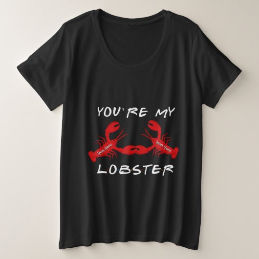 Mes amis, vous êtes mon homard (Design devant)