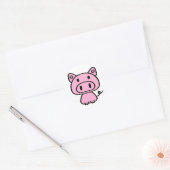 Mes Autocollants Petit Cochonnet Rose (Enveloppe)