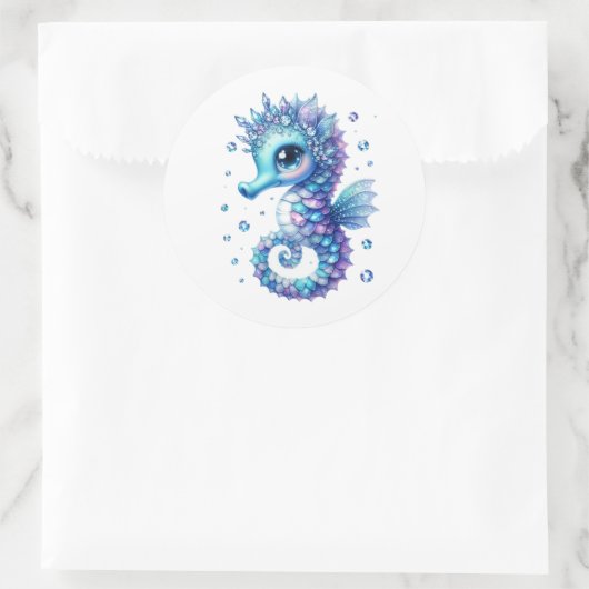 Mes Autocollants Petit Hippocampe (Sac)