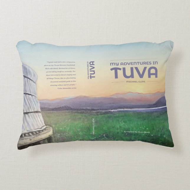 MES AVENTURES À TUVA - Coussin Promo (Devant)
