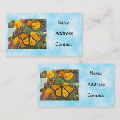 Mes cartes de Papillon-affaires de monarque (Devant / Derrière)