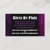 mes cartes de visite (Dos)