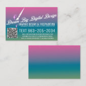 MES CARTES DE VISITE CONCEPTION (Devant / Derrière)