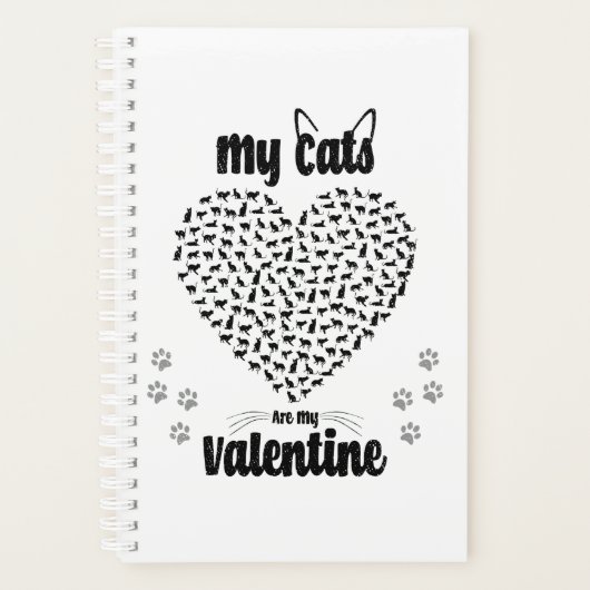 Mes chats sont ma Saint Valentin | Cadeau de la Sa (Devant)
