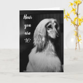 "MES CHEVEUX SONT-ILS JUSTE POUR VOUS" 16e CARTE D (Fleur jaune)