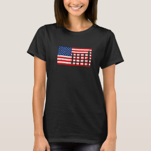 Mes Collector Knives American Flag Co. T-shirt