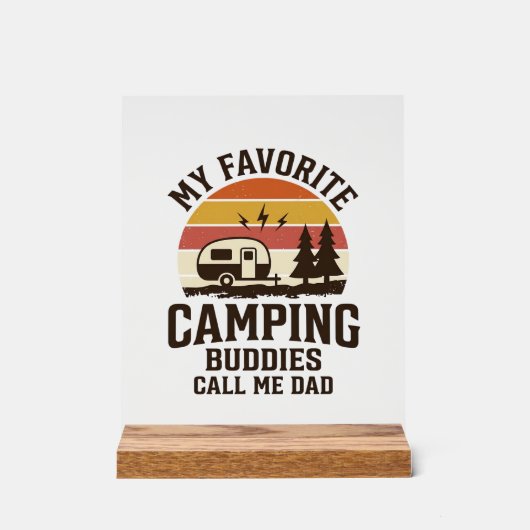 Mes copains de camping préférés m'appellent Papa V (Recto)