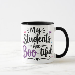 Mes élèves sont des Halloween beaux Mug Enseignant