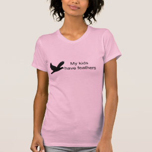Mes Enfants Ont Un T-shirt Plumes