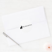 Mes Enfants Sont Des Stickers Furry (Bunny) (Enveloppe)