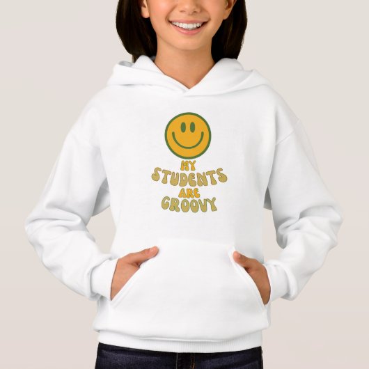 Mes Étudiants Sont Super - Retro Smiley Face Teach (Devant)