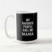 Mes Favoris M'Appelent Mama Mug (Gauche)