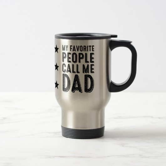 Mes Favoris M'Appelent Papa Mug (Droit)
